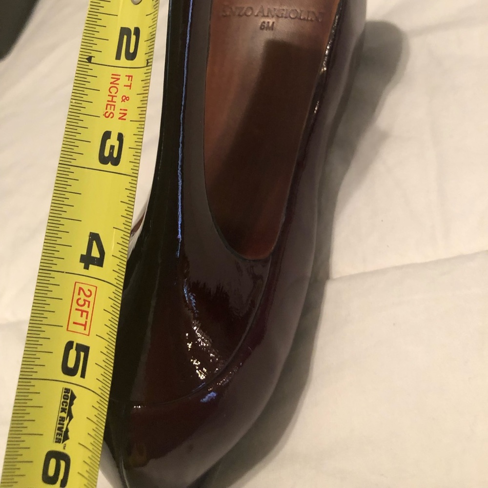 Beautiful Burnt Red Peep toe heels